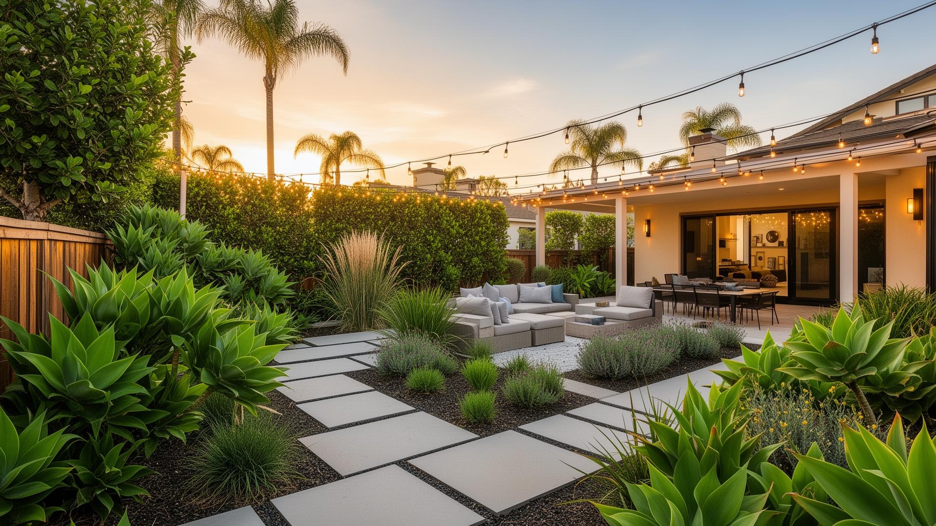 San Diego luxury landscape design by Staples Landscaping
