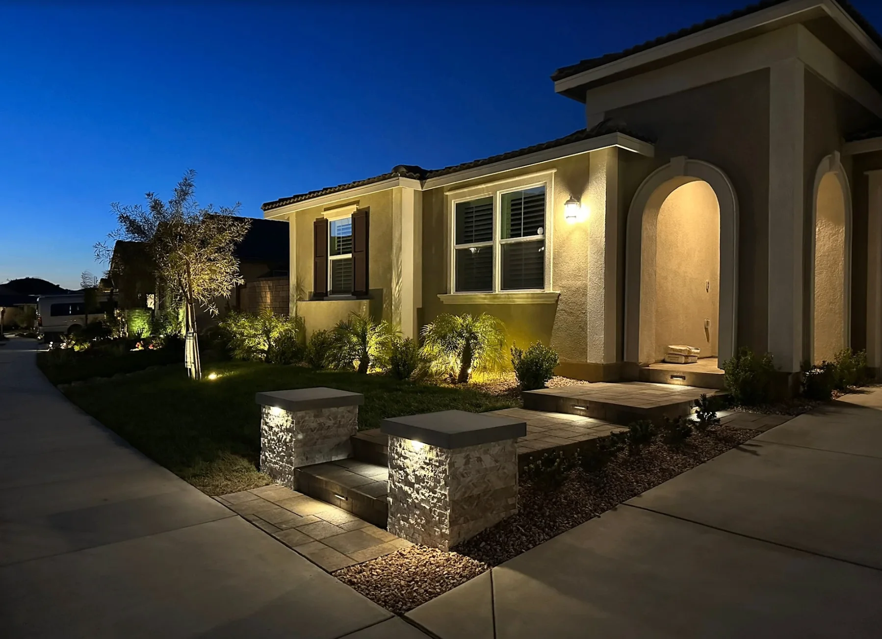 Estate Grounds & Lighting in Rancho Santa Fe